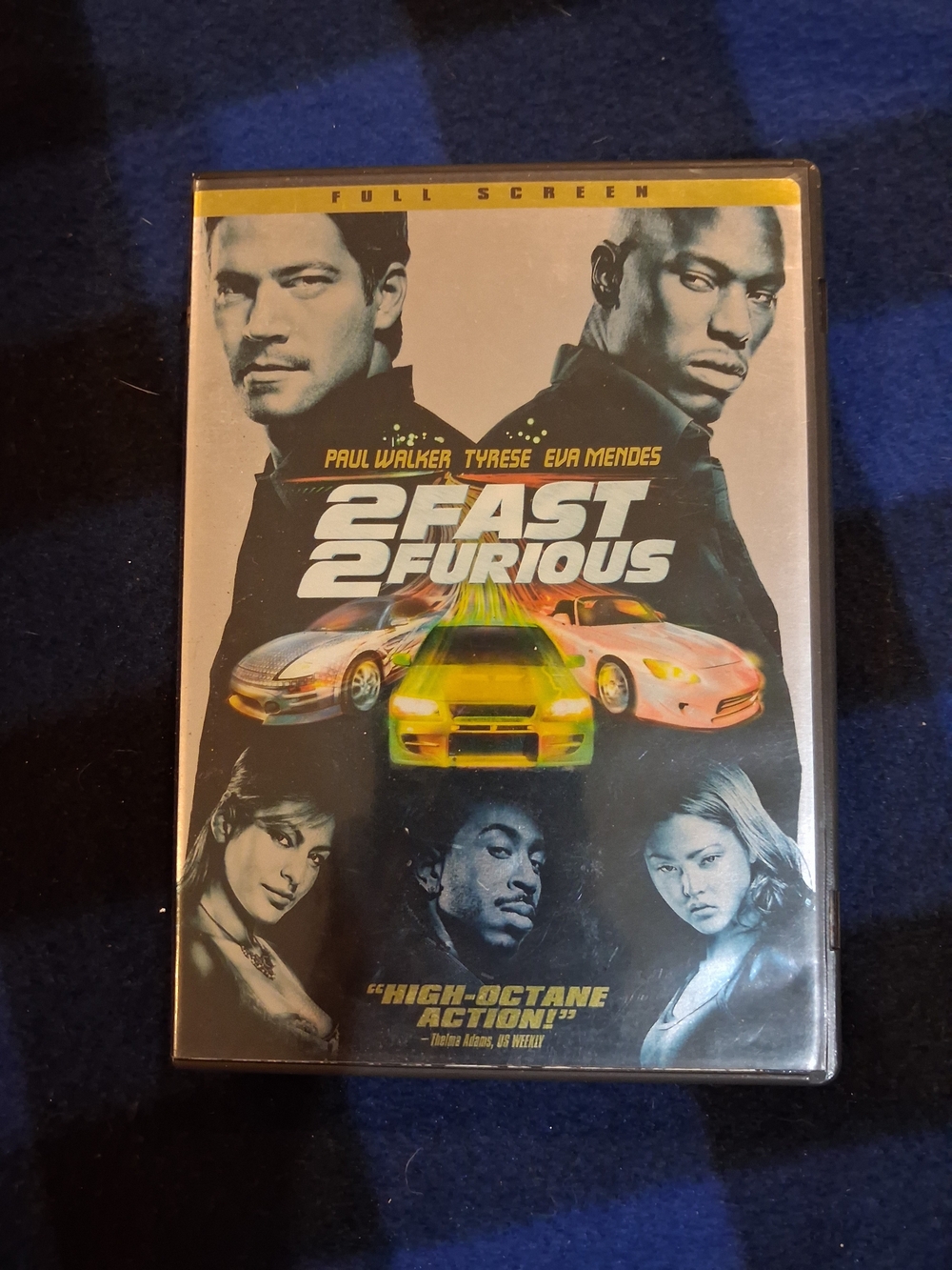 2 Fast 2 Furious DVD - White/Black/Yellow Cover